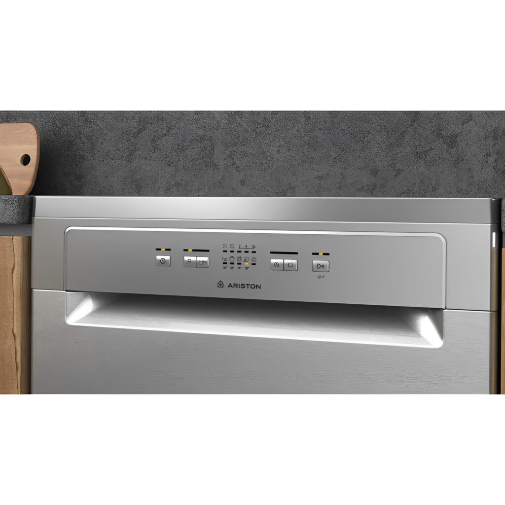 Ariston Dishwasher Full Size, INOX Color LFC 2B19 X Souqcairo