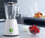 Braun JB3060 Tribute Collection Blender with Glass Jug, 800 Watts - White