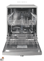 Indesit Dishwasher – 14 Place Settings, 60 cm, Silver – DFE 1B19 S - Image 5