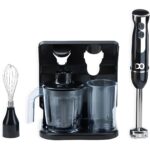 IDO Hand Blender Group with Stand 800 Watt – Black - 105-HBLG800-BK