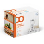 IDO Blender+ 2 grinder 600 W with Pulse Function, White - BLGR600-WH - Image 3