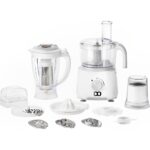 IDO Food Processor 1000 W 25 Functions – White - 105-FP1000-WH