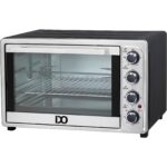 IDO Double Glass Toaster Oven 50 Liters – Silver - 104-TO50DG-SV