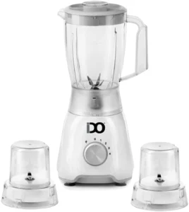 IDO Blender+ 2 grinder 600 W with Pulse Function, White - BLGR600-WH