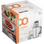 IDO Vegetables & Meat Chopper 800 W with 2 Speeds, Black Color - CH800-BK - Image 5
