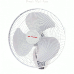 Fresh Wall Fan With Remote Control 16 Inch - Grey