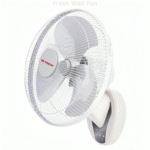 Fresh Wall Fan With Remote Control 16 Inch - Grey - Image 4