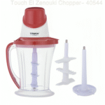Touch El Zenouki Chopper, 1.5 liter, 700 Watt, White/Red- 40544