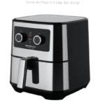 Sonai Air Fryer, Fry master, Classic Air Fryer - 5.5L,1700 Watt, silver, SH-511M - Image 5