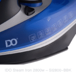 IDO Ceramic Steam Iron 2800W, Blue&Black – SI2800-BBK - Image 2