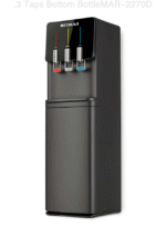 Sonai Water Dispenser ,3 Taps , Bottom Bottle , Black MAR-2270D