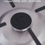 Ariston GAS Cooker Digital , 90 CM, 5burners, Stainless steel, with fan - ARR9 GGF 33229 XEG - Image 6