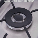 Ariston GAS Cooker Digital , 90 CM, 5burners, Stainless steel, with fan - ARR9 GGF 33229 XEG - Image 5