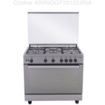 Ariston Gas Cooker – 5 Burners, Stainless Steel – ARR9GGF23125XNA - Image 2