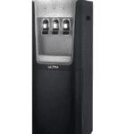 ULTRA Water Dispenser with Cabinet, 3 Taps, Black and Grey- UWD3CBGE