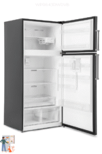 White Point No-Frost Refrigerator 582L – Digital Display – Water Dispenser – Inverter – Black – WPR643DWDVB – El Abd Warranty - Image 3
