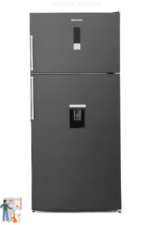 White Point No-Frost Refrigerator 582L – Digital Display – Water Dispenser – Inverter – Black – WPR643DWDVB – El Abd Warranty