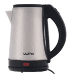 Ultra Stainless Steel Electric Kettle, 2 Liter, 2000 Watt, Black and Stainless Steel – UKS20HE1