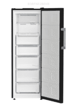 Beko Upright Freezer – 7 Shelves – 260 Liters – Black – Model B3RFNE280XB - Image 4