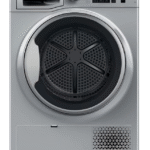 Ariston Condenser Dryer – 8 Kg, Silver – Model NTCM10