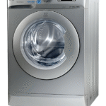Indesit Front Load Automatic Washing Machine – 8 KG, 1200 RPM,  Silver – XWE81283XS