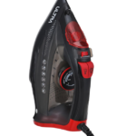 Ultra Steam Iron – 2400W, Ceramic Soleplate, Black & Red – UI24RKSE1