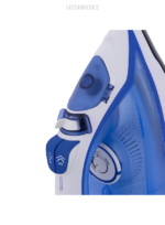 Ultra Steam Iron – 2400W, Ceramic Soleplate, Blue & White – UI24BKSE2 - Image 2