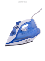Ultra Steam Iron – 2400W, Ceramic Soleplate, Blue & White – UI24BKSE2