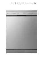 LG Freestanding Dishwasher – 14 Place Settings, Inverter Direct Drive, Prime Silver – DFC513FVE - Image 6