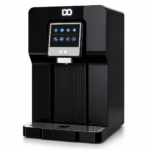 IDO Desktop Water Dispenser with Built-in Ice Maker, Direct Water Connection, Black/Silver – WDIMD502-BK