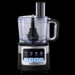 Castle Food Processor – 40 Functions, 1200W, 1.5L Blender, Digital Control, Black/Silver – FP1240D - Image 2