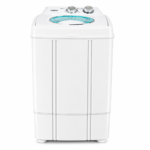 Castle Mini Washing Machine – 4KG, Plastic Lid, White – CWM1450