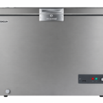 Penguin Chest Freezer 317L Stainless Steel Silver LG Compressor Sliding Glass Door – ES350