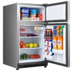 Penguin Mini Bar Refrigerator – 150 Liters, 6 Cu.Ft, 2 Doors, Silver – FG200S - Image 2