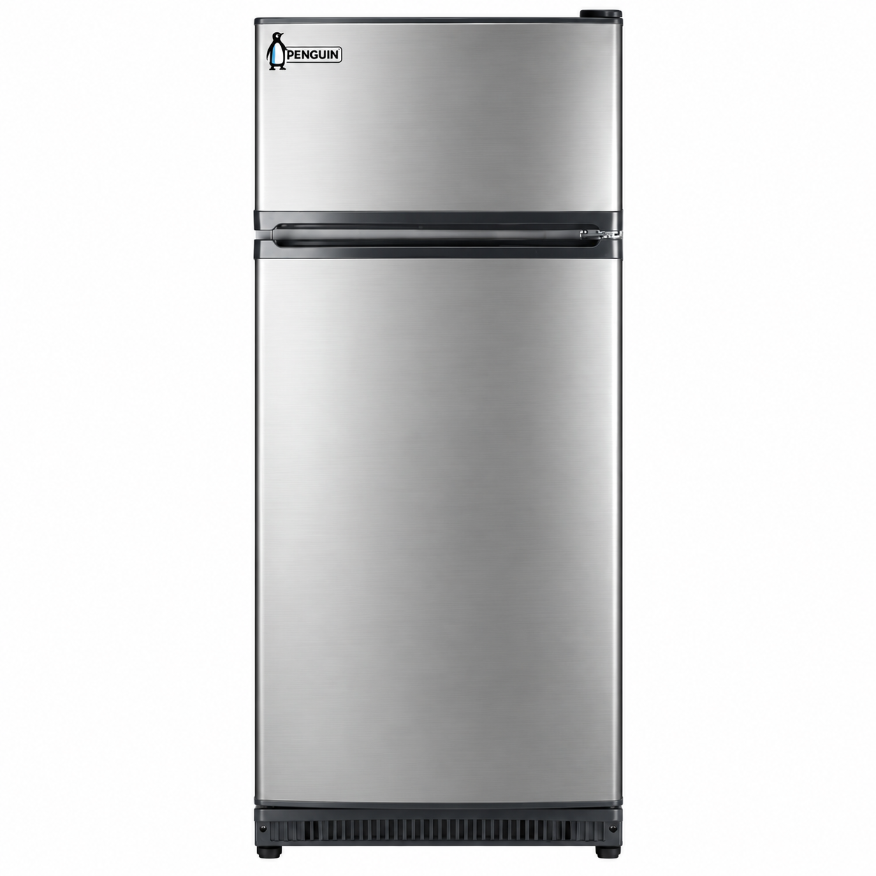 FG330-S Penguin Smart Top Mount Refrigerator – 303 Liters, 11 Ft, 2 Doors, Silver – FG330-S - Image 1