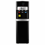 Penguin Water Dispenser – 3 Taps, 20L Refrigerator, UV Light, Black – HR001